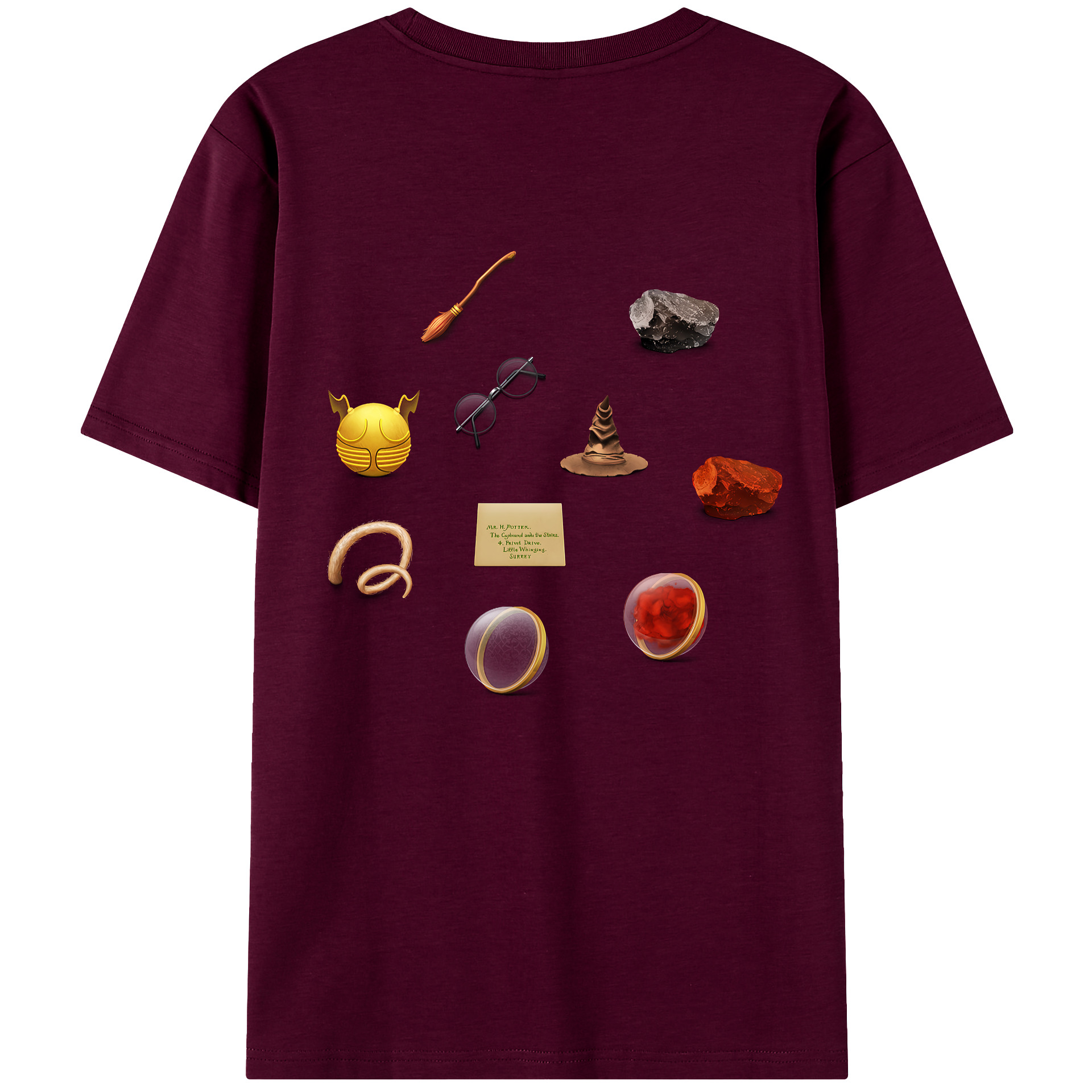 （画像用） Harry Potter ハリー・ポッターシリーズ レディース半袖Tシャツ(バックプリント)